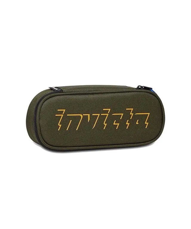invicta-portapenne-lip-pencil-bag-verde-astuccio-con-taschino-interno-logo-serig image 1