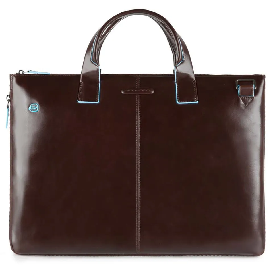 piquadro-square-cartella-42-cm-mogano-porta-pc-15-6-struttura-protettiva-elegant image 1