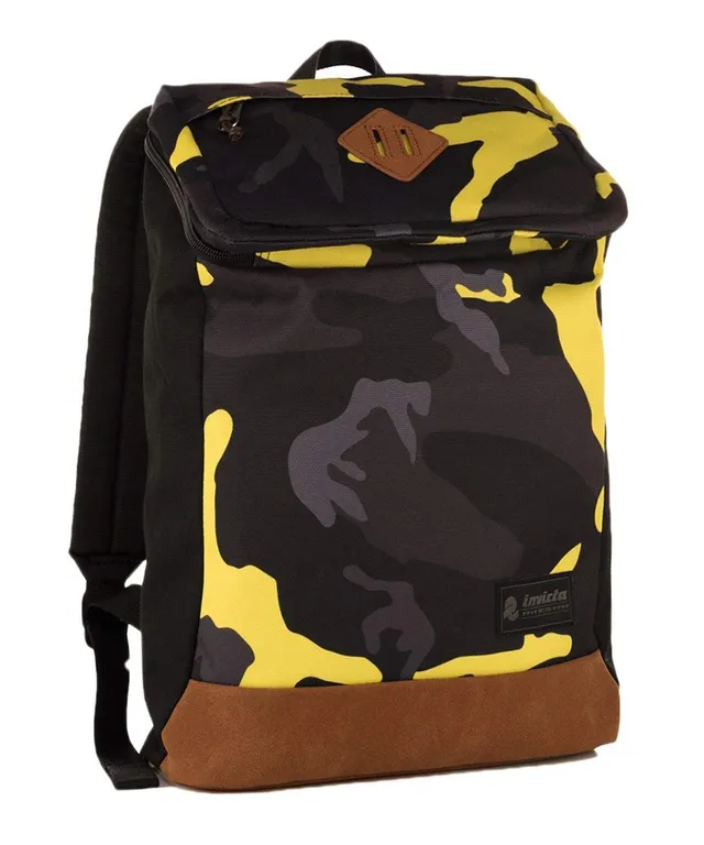 invicta-utility-pack-zaino-20l-con-porta-pc-11-camouflage-giallo-per-tempo-liber image 1