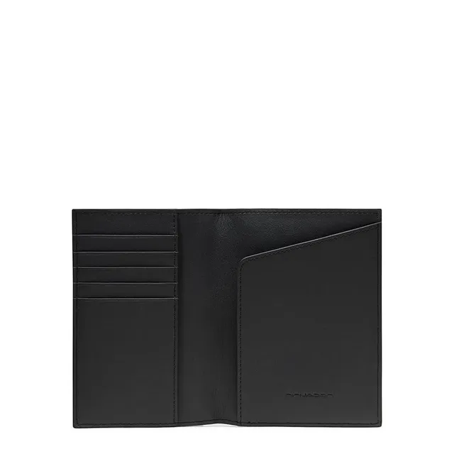 piquadro-porta-passaporto-in-pelle-unisex-nero image 1