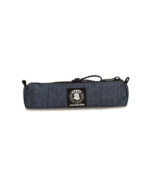 portapenne-invicta-loop-denim-2tone-20-5x4-5x4-5-cm image 1