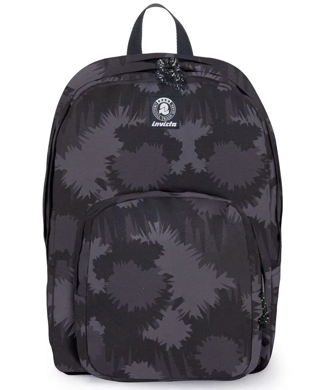 invicta-zaino-format-38-litri-grigio-fantasia-con-vano-laptop image 1