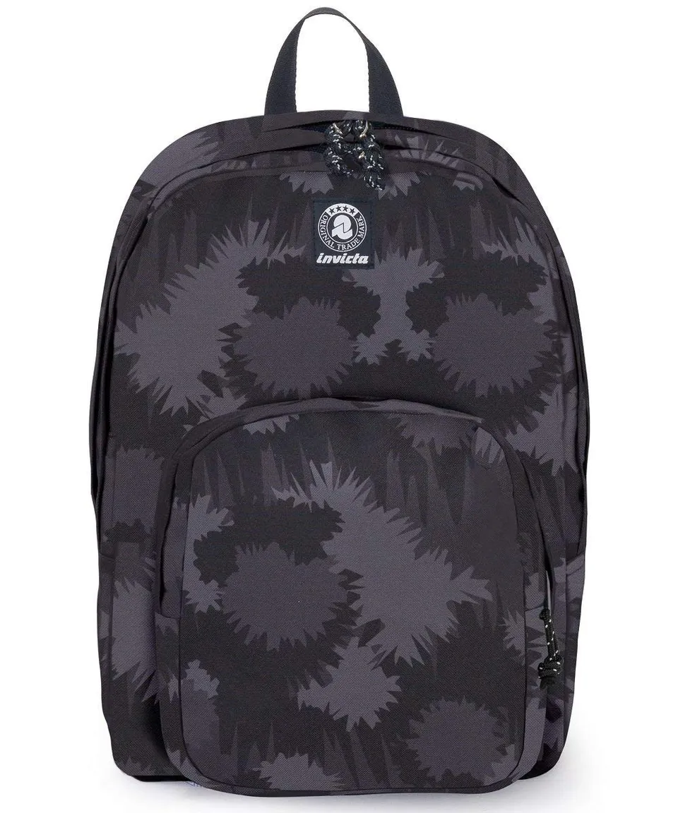 invicta-zaino-format-38-litri-grigio-fantasia-con-vano-laptop image 1