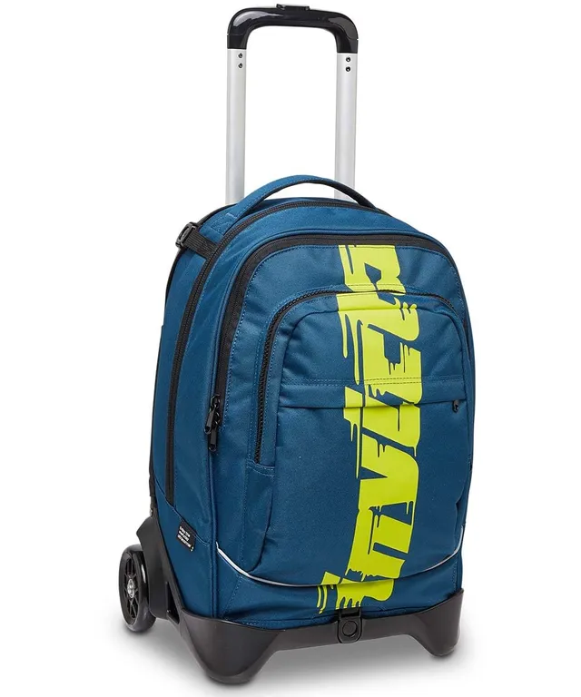 invicta-trolley-new-plug-logo-nero-ruote-100-mm-doppia-tasca image 1