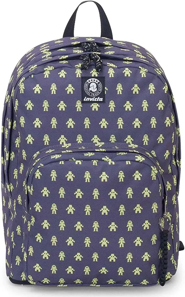 invicta-format-zaino-grigio-38l-con-tasca-pc-e-doppio-scomparto image 1