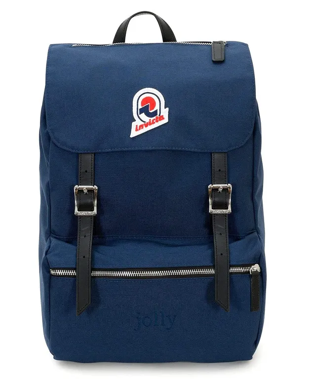 invicta-jolly-heritage-zaino-21-litri-con-tasca-porta-pc-dettagli-in-pelle-unise image 1