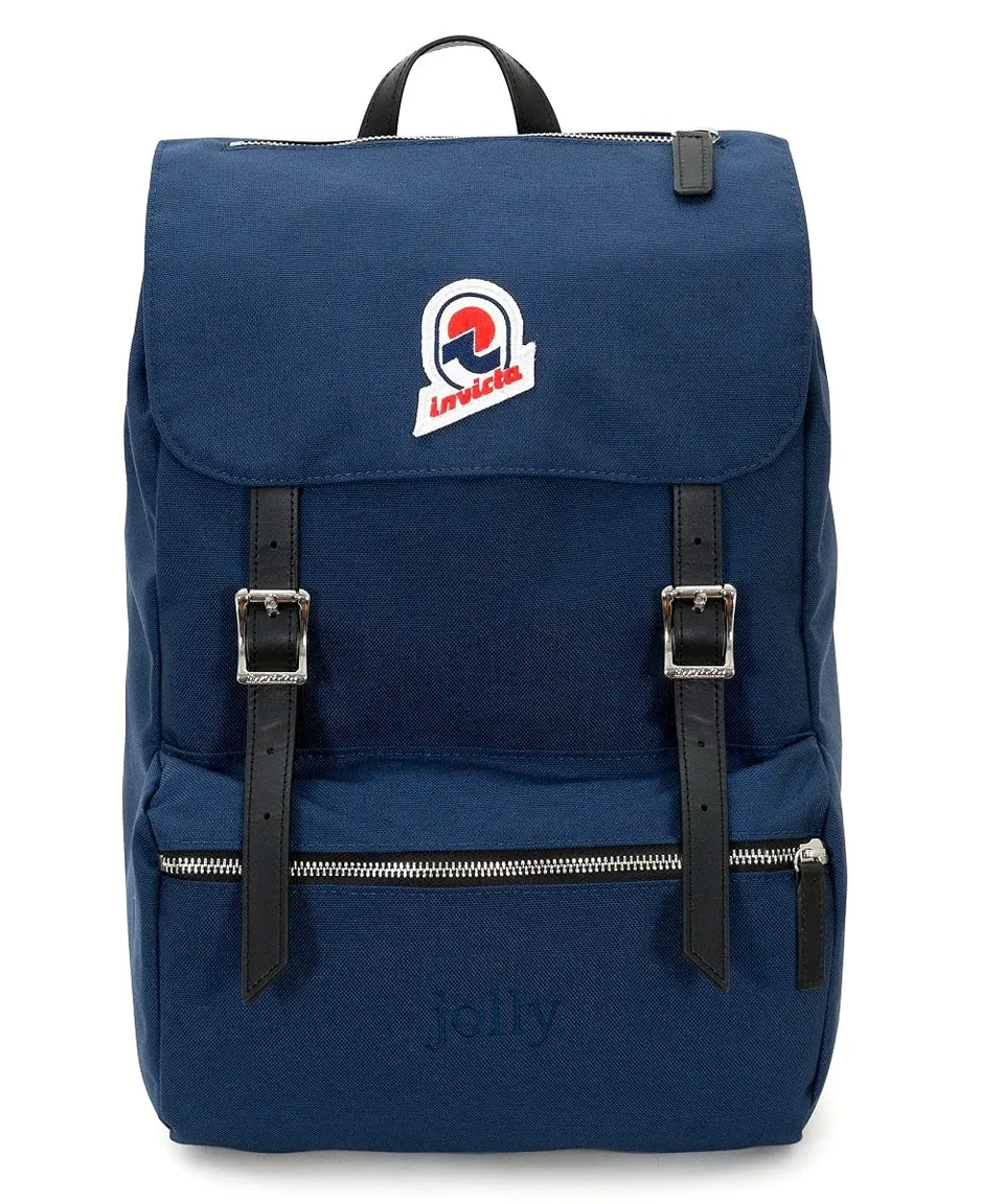 invicta-jolly-heritage-zaino-21-litri-con-tasca-porta-pc-dettagli-in-pelle-unise image 1