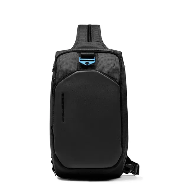 piquadro-zaino-monospalla-uomo-per-ipad-mini-cinturino-ergonomico-vani-organizza image 1