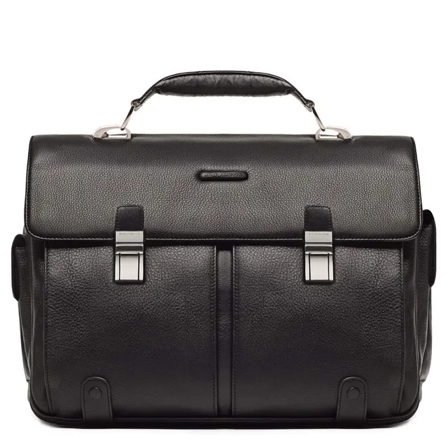 piquadro-cartella-da-lavoro-porta-pc-15-6-in-pelle-elegante-e-professionale image 1