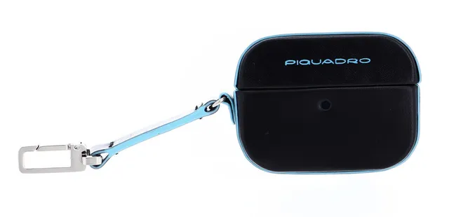 piquadro-custodia-per-auricolari-in-pelle-blu-square-design-iconico-protezione-c image 1