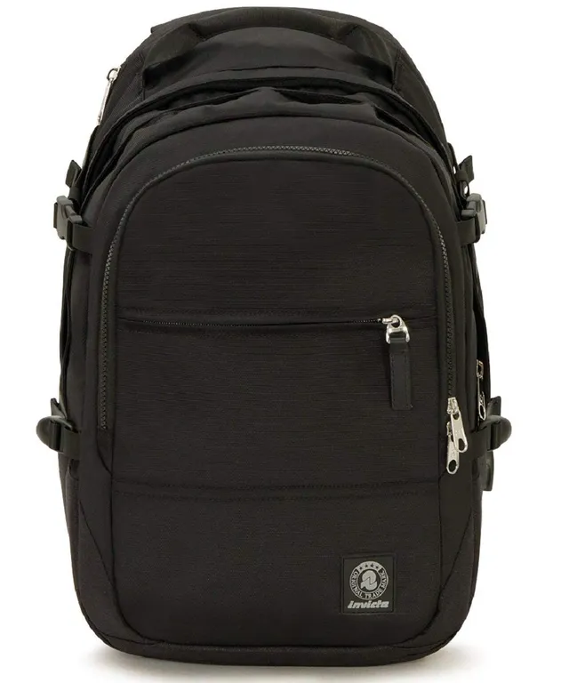 invicta-zaino-business-grigio-27l-con-porta-laptop-adattatore-usb-e-power-bank-i image 1