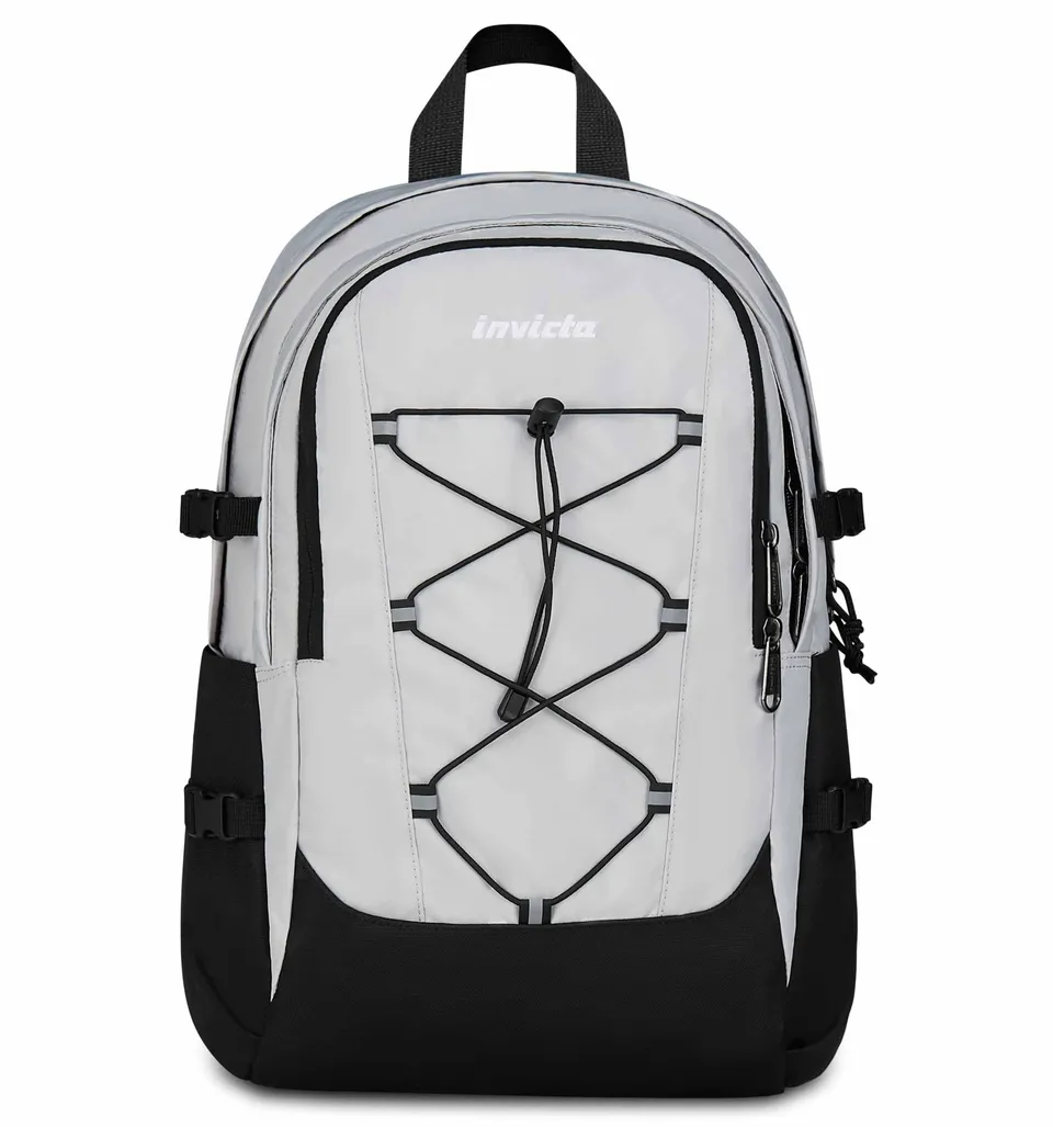 invicta-zaino-scuola-invict-act-plus-grigio-29l image 1
