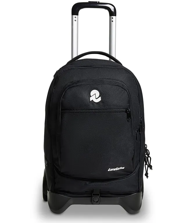 invicta-plug-trolley-scuola-sganciabile-3-in-1-nero-37l-con-organizer-e-tessuto- image 1