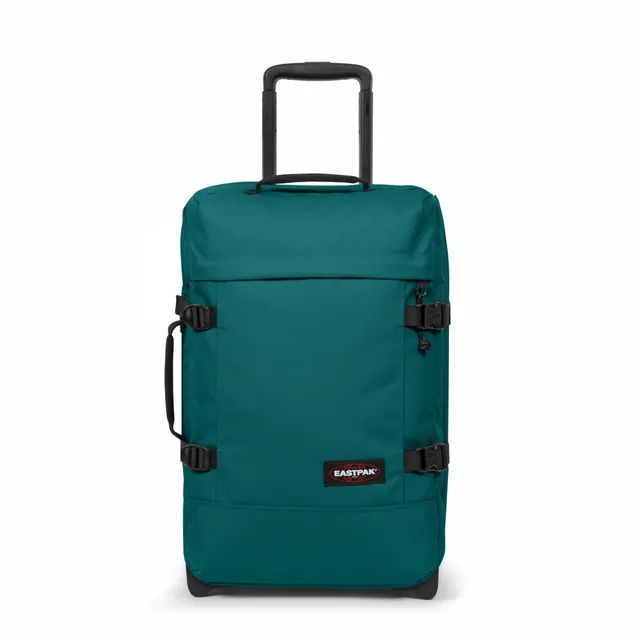 eastpak-tranverz-s-trolley-cabina-42l-peacock-green-con-tsa-lock image 1