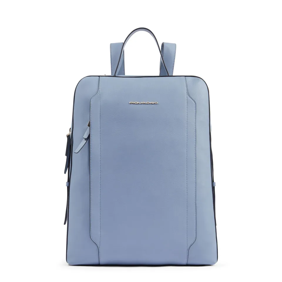 piquadro-zaino-donna-in-pelle-italiana-porta-pc-15-6-con-protezione-rfid image 1