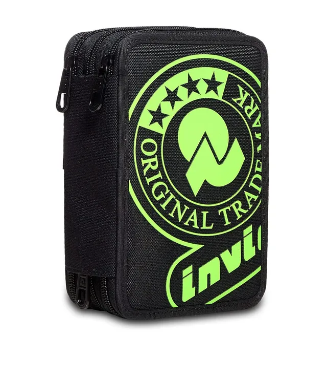 invicta-astuccio-scuola-3-zip-con-accessori-completi image 1