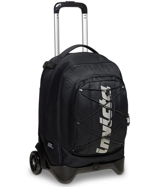 invicta-trolley-scuola-plug-active-3-in-1-nero-zaino-con-carrello-sganciabile-37 image 1