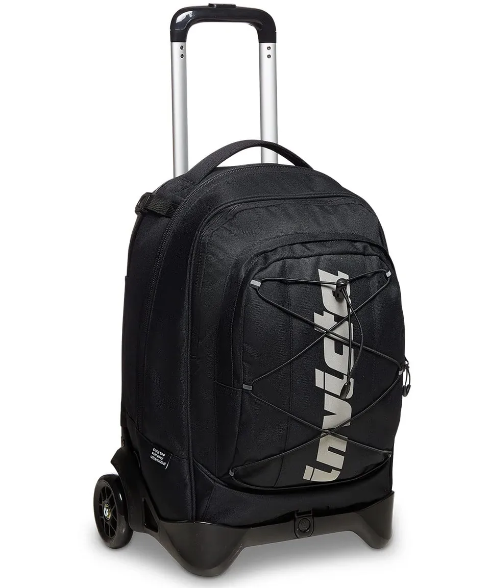 invicta-trolley-scuola-plug-active-3-in-1-nero-zaino-con-carrello-sganciabile-37 image 1
