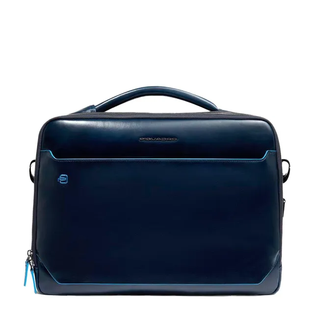 piquadro-blue-square-borsa-porta-pc-15-6-in-pelle-unisex-con-aggancio-per-trolle image 1