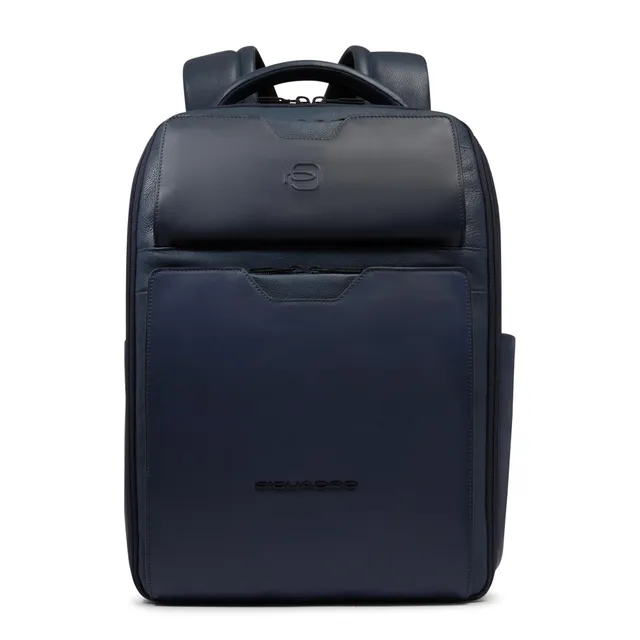 piquadro-zaino-da-viaggio-in-pelle-porta-pc-15-6-con-protezione-shock-absorber-e image 1