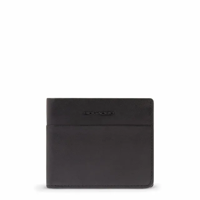 piquadro-portafoglio-uomo-con-porta-documenti-in-pelle-nero image 1