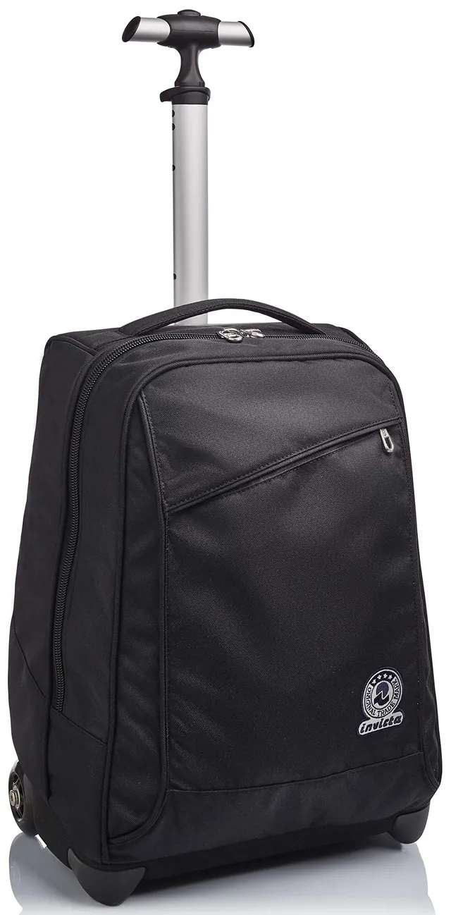 invicta-trolley-scuola-benin-2-in-1-nero-35l image 1
