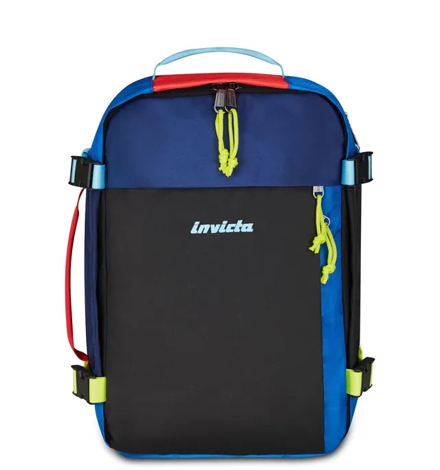 invicta-packly-zaino-18l-bagaglio-a-mano-aereo-con-tasca-pc-15-6-e-trolley-strap image 1