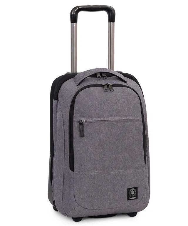 trolley-invicta-biz-29-litri-bagaglio-a-mano-35x50x20-grigio image 1