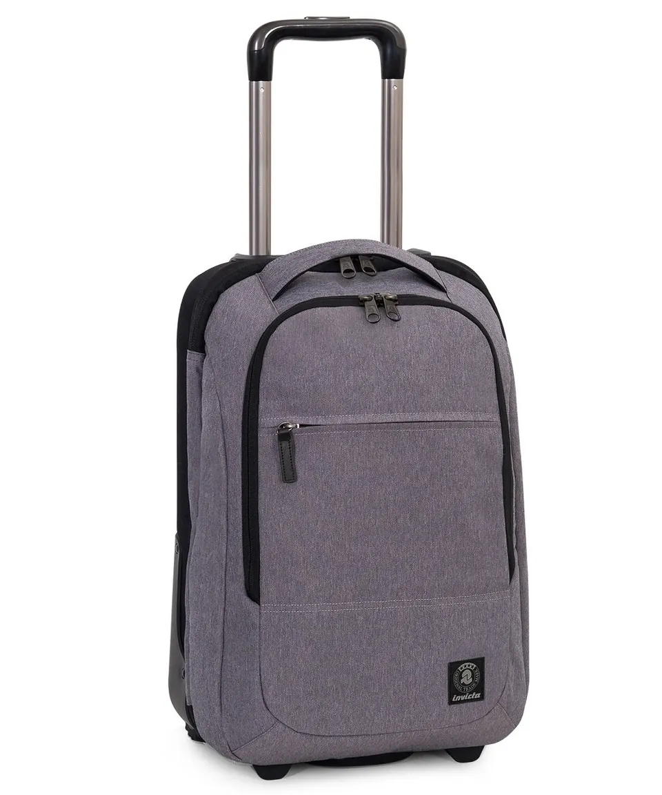 trolley-invicta-biz-29-litri-bagaglio-a-mano-35x50x20-grigio image 1