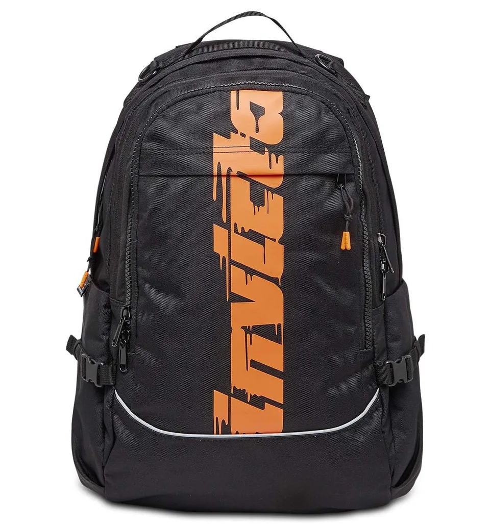 invicta-zaino-act-plus-nero-tasca-porta-pc-per-scuola-e-tempo-libero-unisex image 1