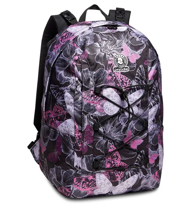 invicta-twist-zaino-reversibile-rosa-e-nero-27-litri image 1