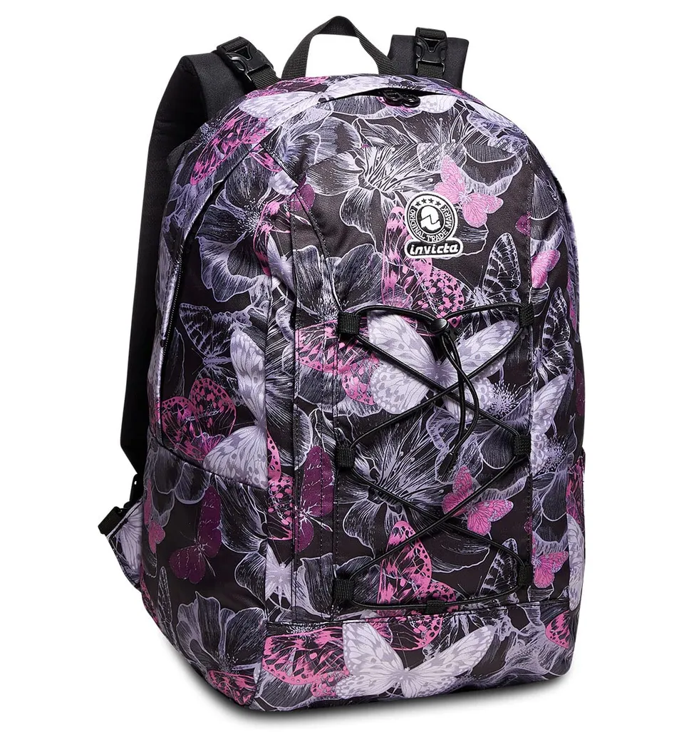 invicta-twist-zaino-reversibile-rosa-e-nero-27-litri image 1
