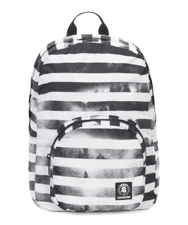 invicta-zaino-packable-smart-bianco-e-nero-ripiegabile-20-litri image 1