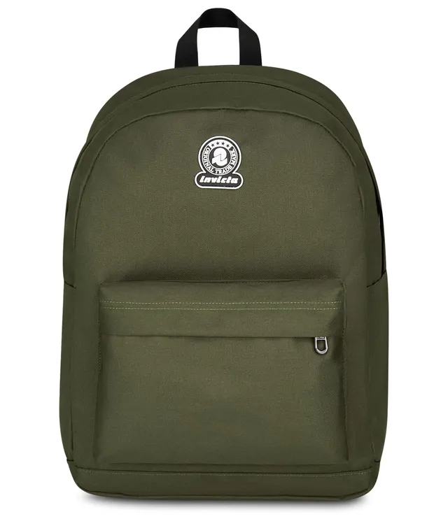 invicta-zaino-monoscomparto-ollie-solid-verde-25-l-tasca-pc-14 image 1