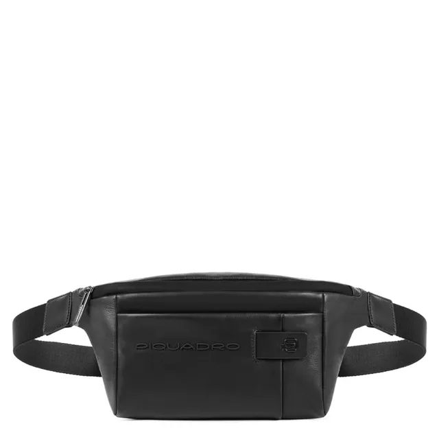 piquadro-marsupio-in-pelle-compatto-da-uomo image 1