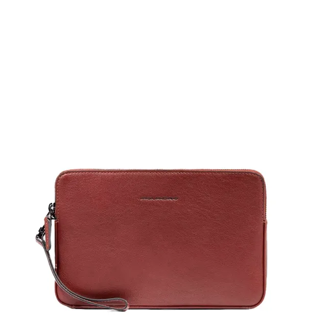 piquadro-pochette-2-scomparti-portacarte-in-pelle-uomo-color-cuoio-con-protezion image 1