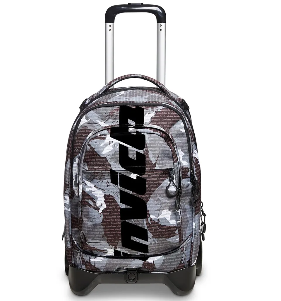 invicta-new-plug-fantasy-trolley-scuola-sganciabile-3-in-1-bianco-nero image 1