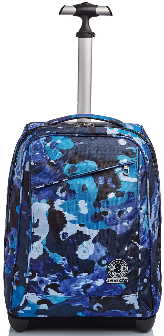 invicta-trolley-scuola-2-in-1-blu-camo-shades-35l image 1