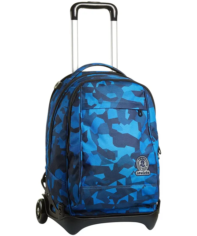 invicta-trolley-scuola-tech-3-in-1-zaino-con-carrello-sganciabile-e-crossover-sy image 1