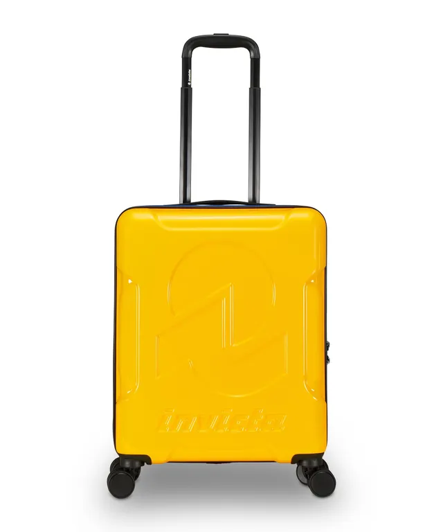 invicta-travel-trolley-rigido-bagaglio-a-mano-giallo-33l-4-ruote-girevoli-tsa-lo image 1