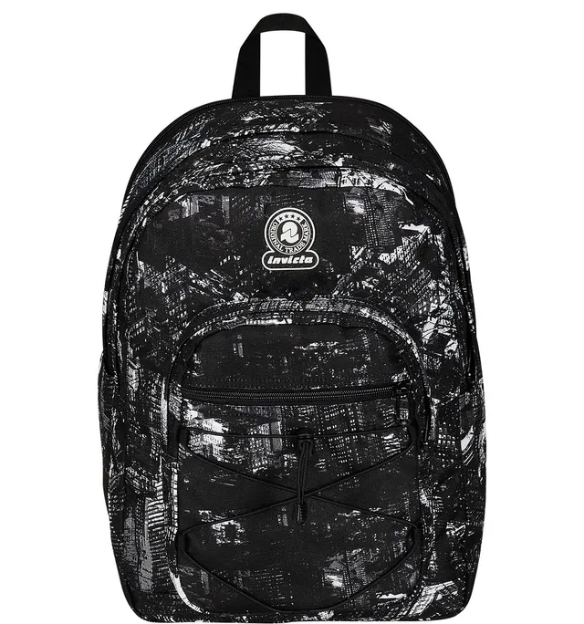 invicta-zaino-scuola-dial-full-space-fantasy-nero-41-45-litri-doppio-scomparto-c image 1