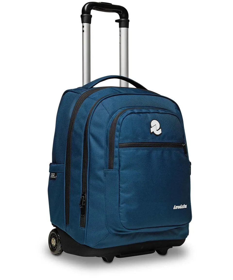 invicta-trolley-bump-plain-42l-con-2-scomparti-2-tasche-frontali-e-tasca-porta-b image 1
