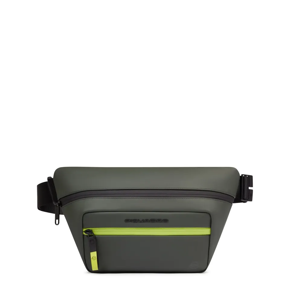 piquadro-marsupio-uomo-in-tessuto-gommato-impermeabile image 1