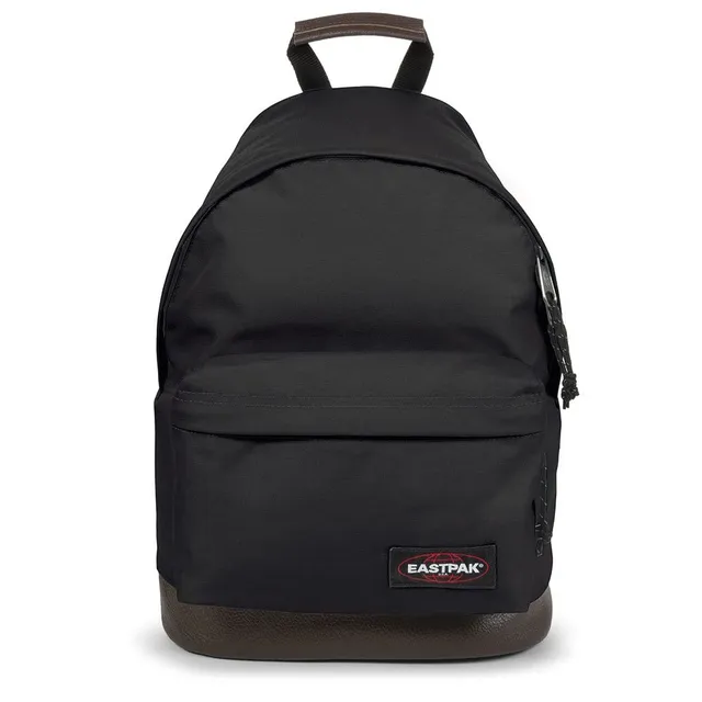 eastpak-wyoming-zaino-24l-nero-con-fondo-in-cuoio image 1