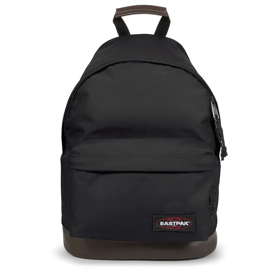 eastpak-wyoming-zaino-24l-nero-con-fondo-in-cuoio image 1