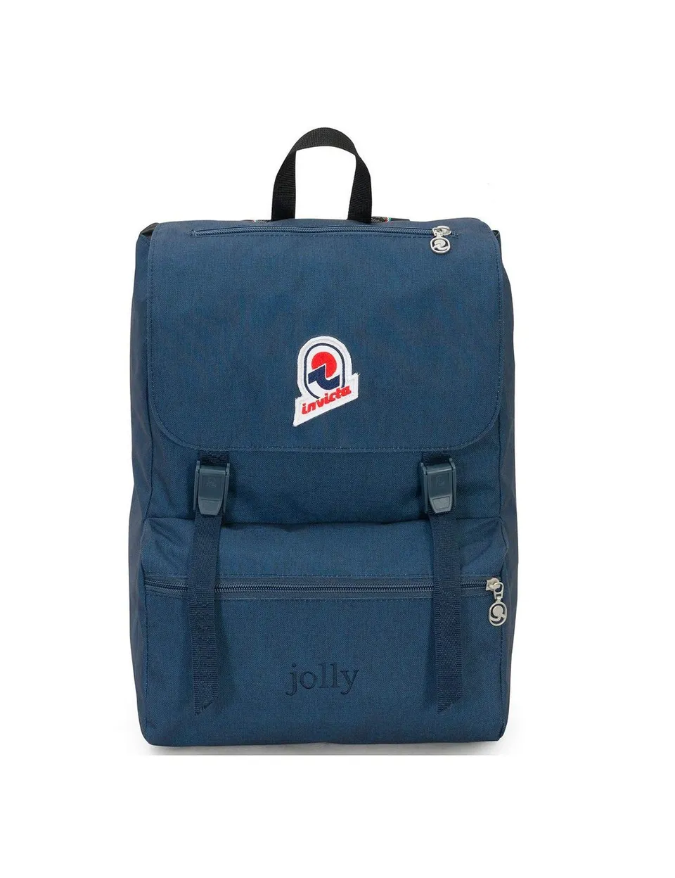 invicta-zaino-jolly-solid-recycled-blu-denim-22-lt-con-tasca-porta-pc-13 image 1