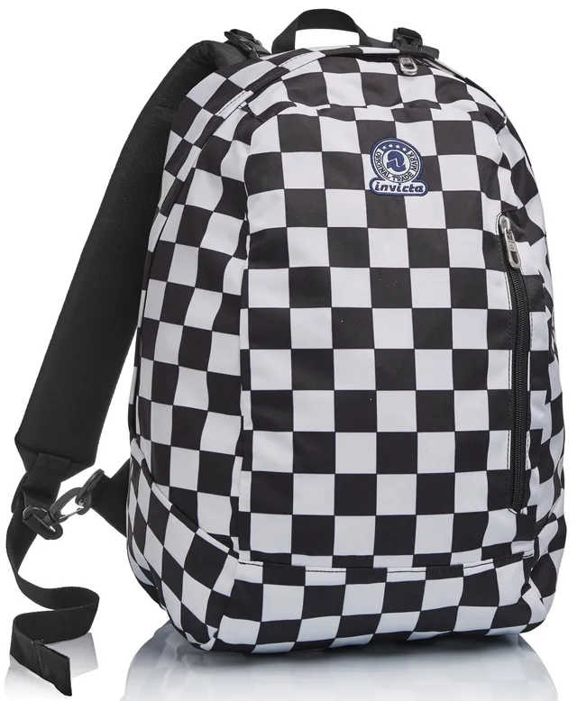 invicta-twist-eco-zaino-reversibile-2-in-1-27l-nero-fantasia-per-scuola-e-tempo- image 1