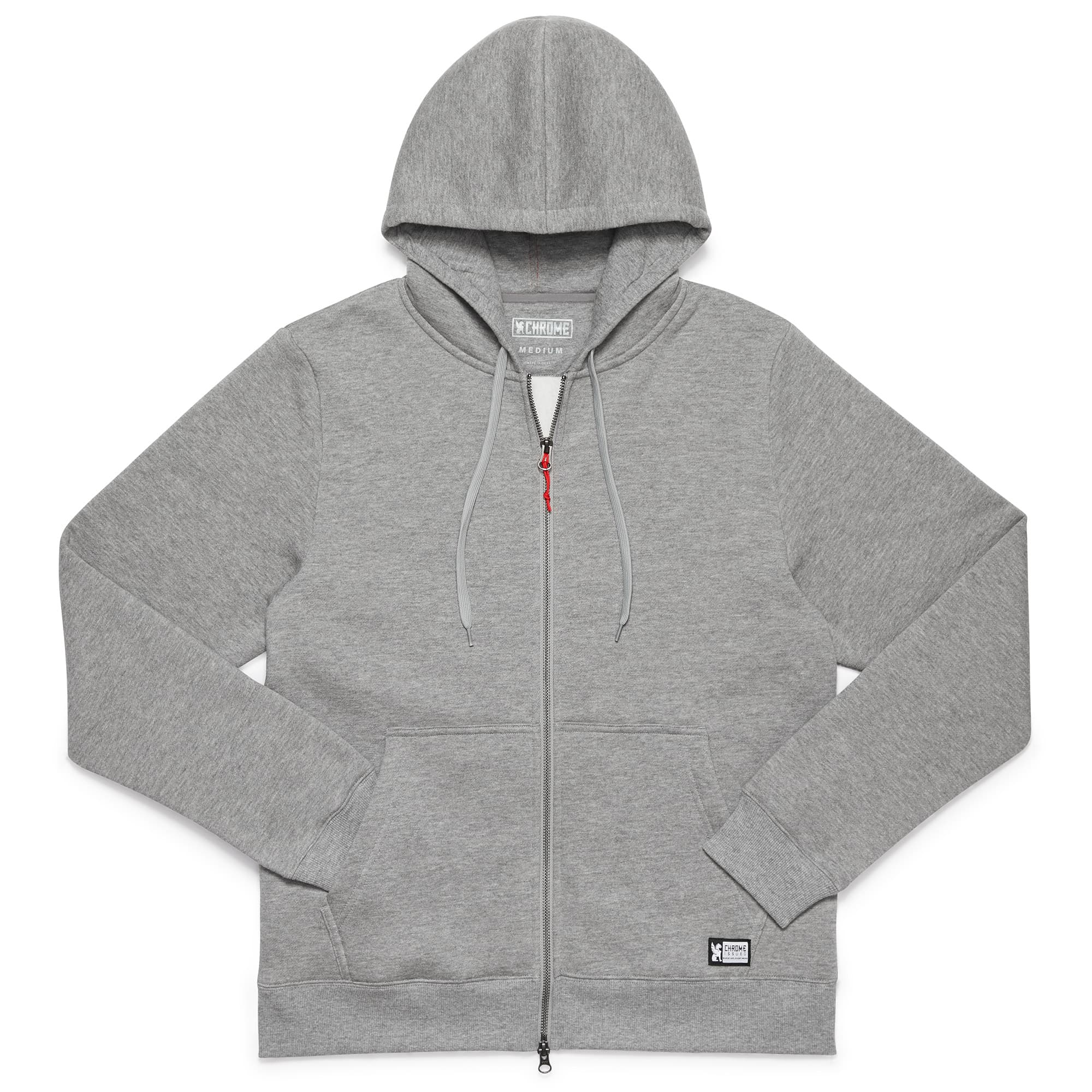 chrome-industries-issued-fleece-hoodie-felpa-con-cappuccio-in-pile-per-uomo image 2