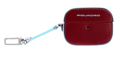 piquadro-blue-square-airpods-pro-case-rosso-in-pelle image 5