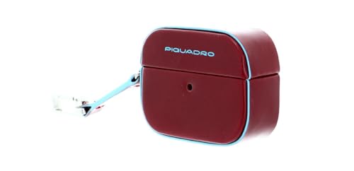 piquadro-blue-square-airpods-pro-case-rosso-in-pelle image 6